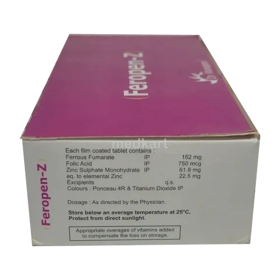 feropen z tablet 10's